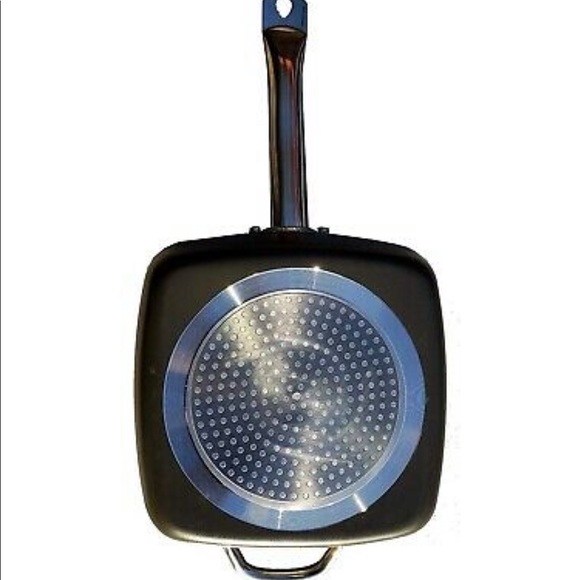 🆕Parini 6 QT Copper NonStick Square Pan With Lid - Picture 6 of 6